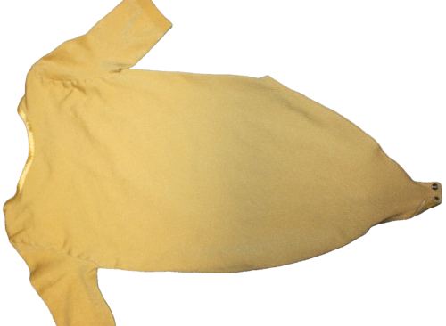 Top de mujer Wolford amarillo natural opaco manga corta - mediano - Imagen 3 de 3