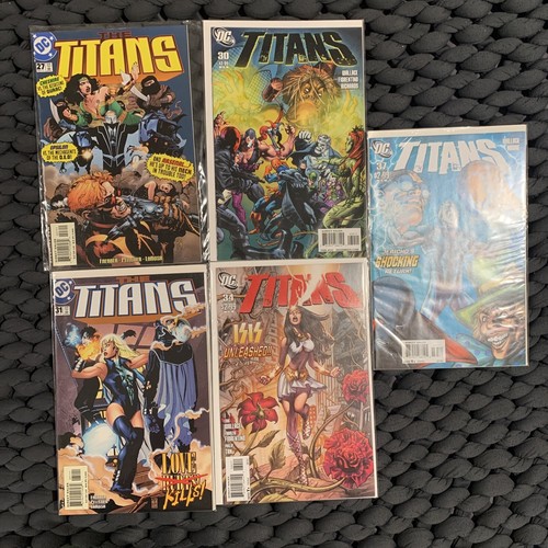 The Titans 15 Comic Book Lot: #5,6,9,12,13,23-27,30,31,34,37 (DC Comics, 1999) - Picture 7 of 12