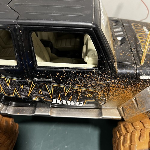New Bright JK Jeep Wrangler Mud Slinger Swamp Dawg 1:10 hard body READ PART ASIS - Picture 8 of 14