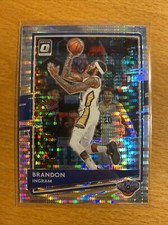 2020-21 Donruss Optic Brandon Ingram #58 SP Silver Pulsar New Orleans Pelicans
