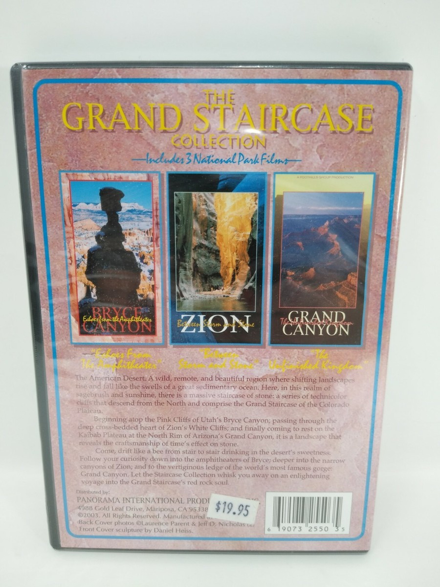 ミュージック dve The Grand Staircase Collection DVD Bryce Zion Grand Canyon