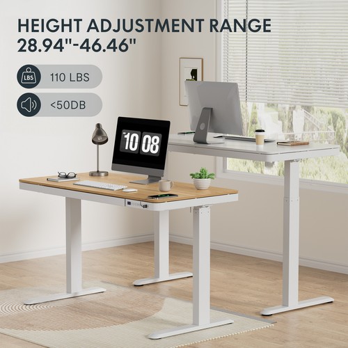 FLEXISPOT 48" Home Office Height Adjustable Standing Desk Computer Desk Drawer - Picture 4 of 8