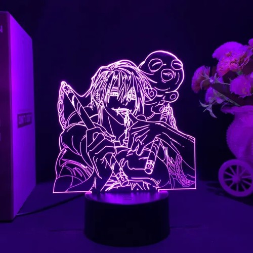 JUJUTSU KAISEN SATURO GOJO 3D Lámpara LED - Luz Nocturna Anime - Lámpara Regalo Anime - Imagen 2 de 6
