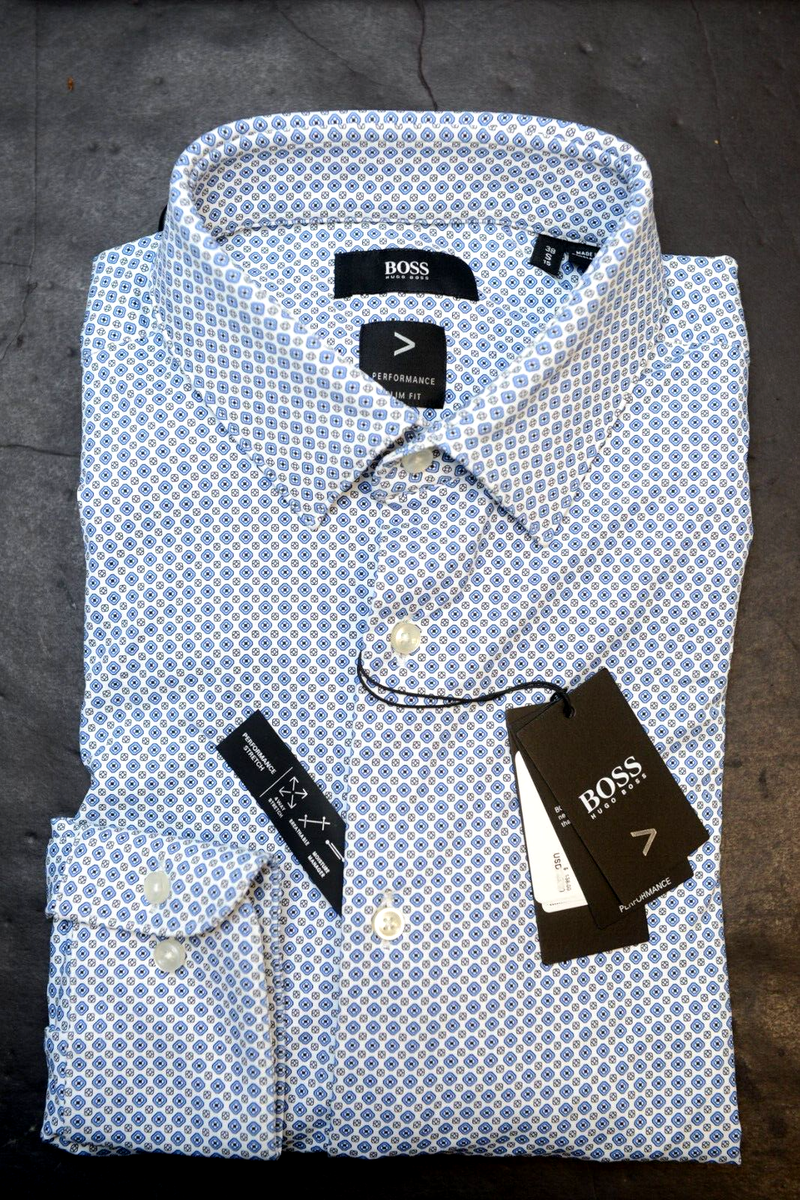 Hugo Boss Men's Hank Kent Travel Slim Fit Performance