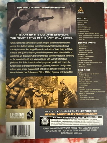 Magpul Dynamics - The Art of the Dynamic Shotgun DVD (3 Disc Set) - Picture 2 of 2