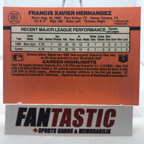 Toronto Blue Jays IP Signed Baseball Card YOU PICK - In Person Autograph (auto) - Picture 141 of 213