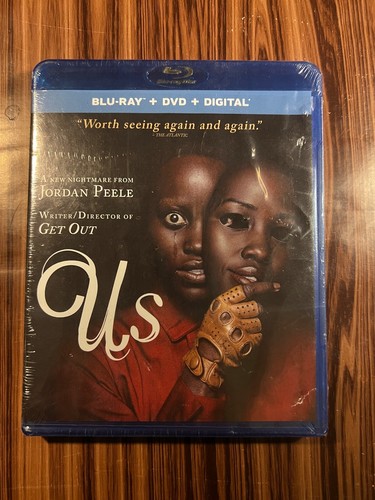 Us Blu-Ray DVD 2019 Jordan Peele Movie Lupita Horror Thriller Universal Movie - Imagen 8 de 9
