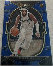 2022-23 Select Basketball Jaden Hardy Dallas Mavericks Concourse Blue Rookie #80