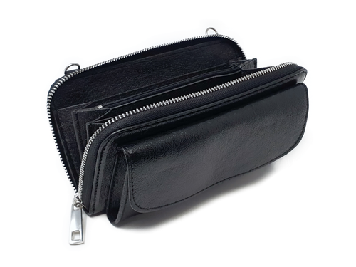 2IN1 GELDBÖRSE & SMARTPHONE HANDY TASCHE HÜLLE ITALY Umhängetasche Echt Leder  - Bild 293 von 380