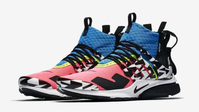 acronym presto racer pink on feet