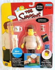 Simpsons Brad Goodman Series 2, 2002 Intellitronic NEW, Sealed NIP Near Mint