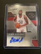 A66,142 - 2019-20 Panini Prizm Sensational Signatures #42 Dewan Hernandez Auto