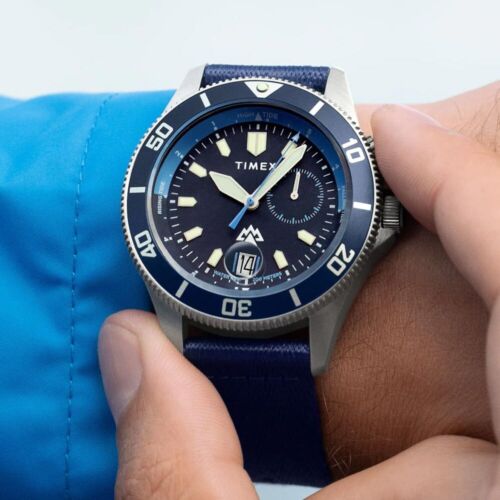 Timex Expedition North Slack Tide 41mm #tide Fabric Strap Watch TW2W22000 - Picture 2 of 7