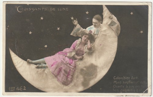 LUNA - MOON - CROISSANTS DE LUNE - VIAGG. 1907 -50061-