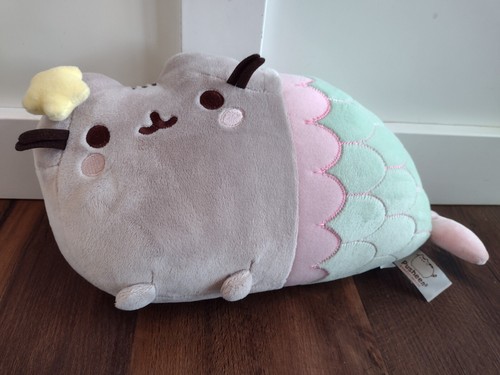 Mermaid Pusheen Cat Mersheen Siren Plush Stuffed Animal 12" - Picture 1 of 6