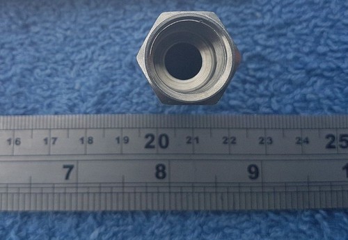 PRESSURE WASHER JETWASH STAINLESS STEEL MALE MIDI 14.8MM QUICK RELEASE COUPLING - Picture 4 of 10