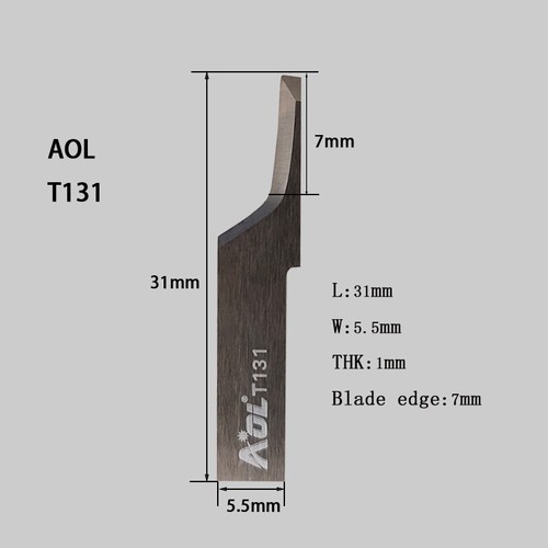 Cuchillo oscilante de corte de hoja vibratoria AOL 10 PIEZAS T131 T033 T133 T038 T138 - Imagen 3 de 6