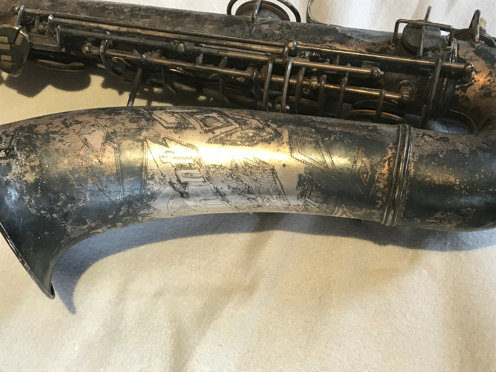 Saxophon von Gebrüder Mönnig - Diamant von 1949 Saxophon von Gebrüder Mönnig - Diamant von 1949