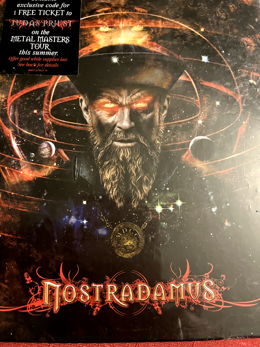 JUDAS PRIEST - Nostradamus( Limited Ed.) 2 CD Hardcover Book