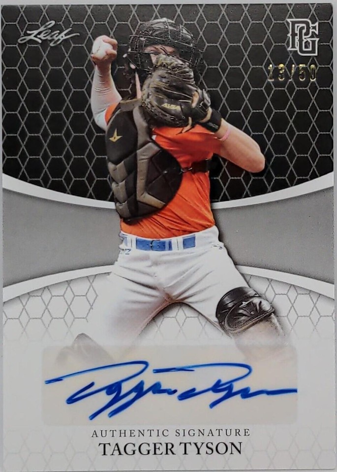 2022 Leaf Perfect Game National Showcase - Tagger Tyson #BA-TT1 - 1 of 1