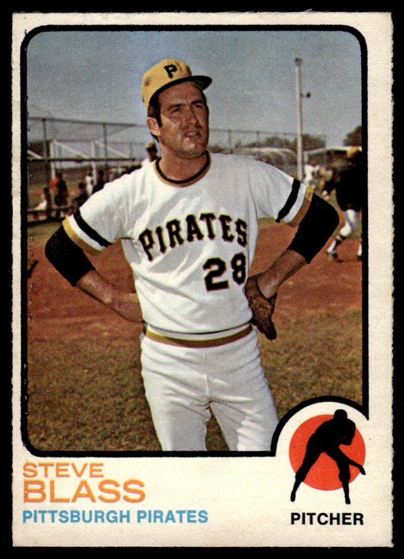 1973 O-Pee-Chee Steve Blass Pittsburgh Pirates #95