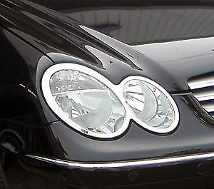 Mercedes CLK W209 2003 bis 2010 Scheinwerferblenden - Bild 1 von 4