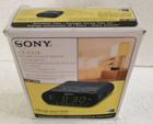 Alarm Clock Sony ICF-C218 Automatic Time Set Clock Radio Black