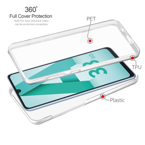 Funda protectora delantera y trasera a prueba de golpes de protección completa para Samsung Galaxy A33 5G 360 - Imagen 21 de 24