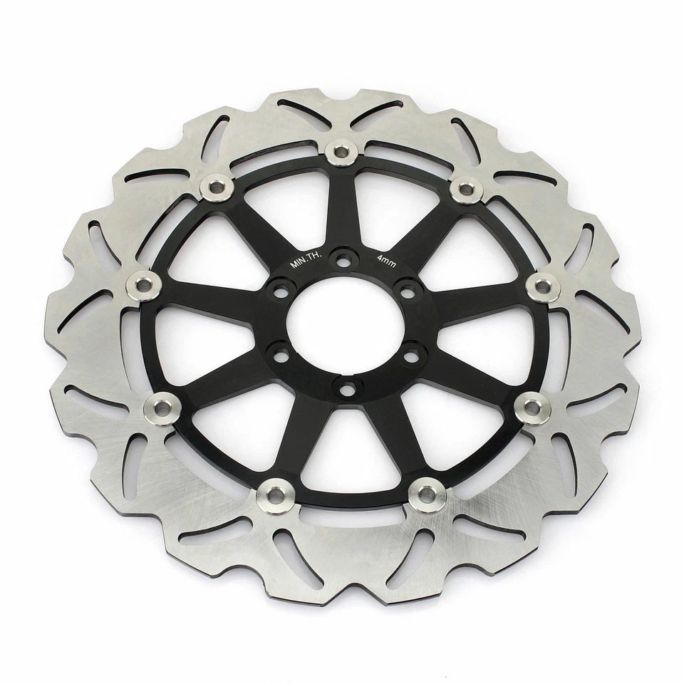 2 Front Brake Disc Rotor For Ducati Monster 696 SB 748  916 996 S4 Black - Image 3 of 3