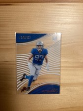 Aidan Hutchinson 2022 Panini Chronicles Clear Vision RC #CVR-3