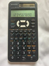 Sharp Scientific Stat Solar Powered Calculator EL-531XG, Dual Power, No Cover
