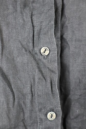AJ ARMANI JEANS Woman Shirt Casual Vintage Linen Size 46 - Picture 3 of 8