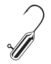 Gamakatsu Tube Jig Head 5 pack Soft Plastic T...