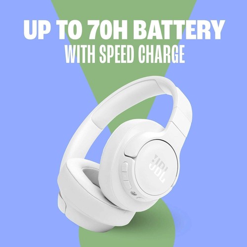 JBL Tune 770 NC Kopfhörer Bluetooth Noise-Cancelling Over-Ear Faltbar mit 70h Ak - Bild 2 von 9