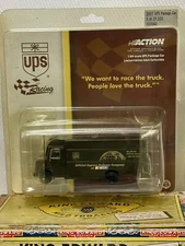 2001 UPS PACKAGE DELIVERY VAN • NASCAR LIMITED COLLECTIBLE EDITION • ACTION 1/64