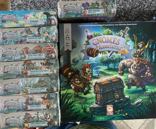 Happy Games Gnomes & Associates mit 8 Erweiterungen