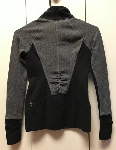 IVIVVA By Lululemon Speed Seeker Herringbone 1/4 Zip Rulu Pullover Cuffin KID 10 - Picture 12 of 12