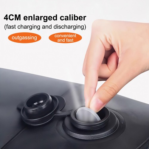 Cojín inflable para pies de viaje reposapiés almohada para piernas para escritorio de oficina coche avión - Imagen 8 de 14