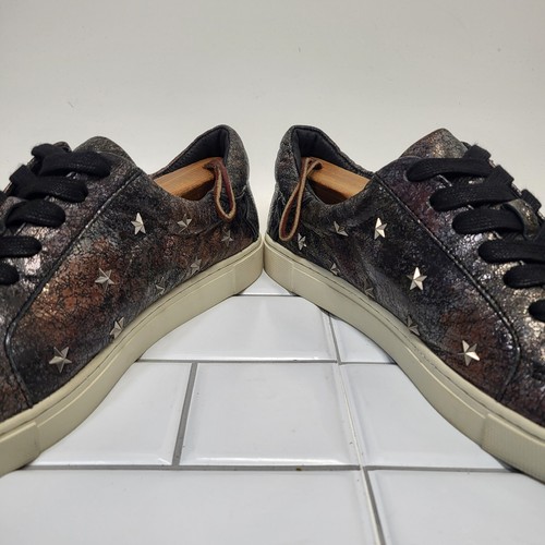 Frye Women’s Star Metallic Leather Sneakers US Size 11M - Picture 3 of 7