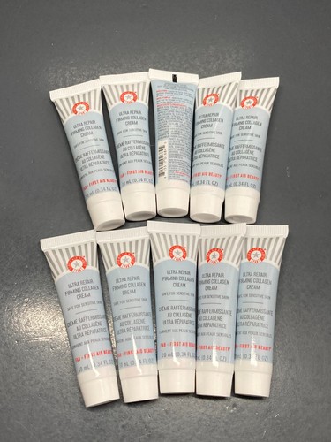 10x First Aid Beauty Ultra Repair Firming Collagen Cream 10ml/0.34oz each