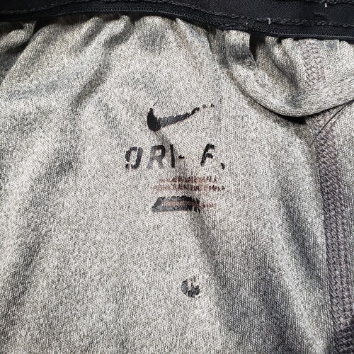 Nike Shorts Boys Medium Gray Drawstring Pockets Gym Basketball - Picture 4 of 10