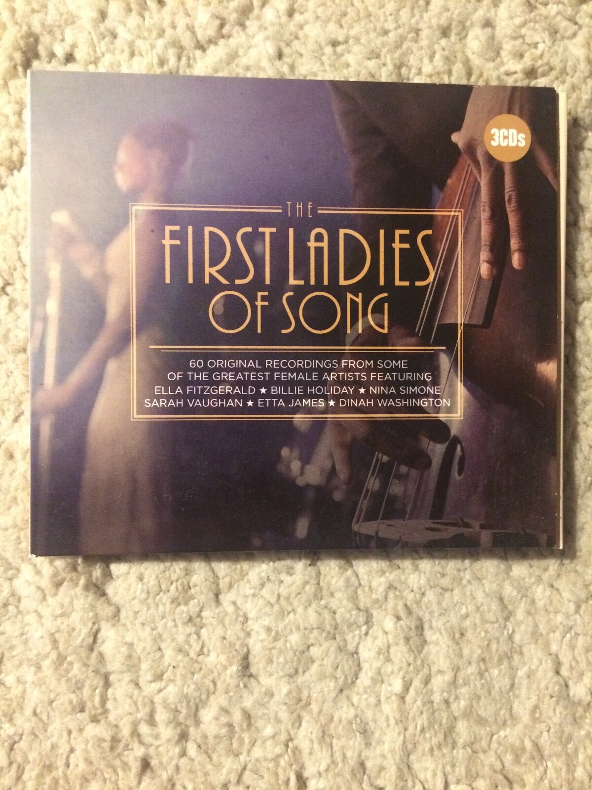 THE FIRST LADIES OF SONG 3 x CD PATSY CLINE BILLIE HOLIDAY BRENDA LEE KAY 1 & VG