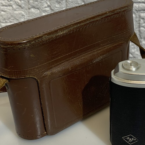 AGFA Isolette I Balgkamera mit F4,5/85mm AGNAR Objektiv und Tasche - Bild 12 von 17