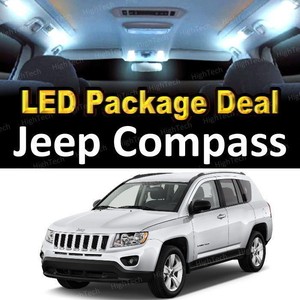 Details About For 2007 2017 2018 Jeep Compass Led Lights Interior Package Kit White 6pcs