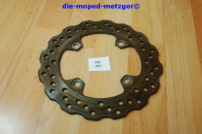 Kawasaki ZX-10R ZXT00D 06-07 Bremsscheibe hinten 4,9mm 106