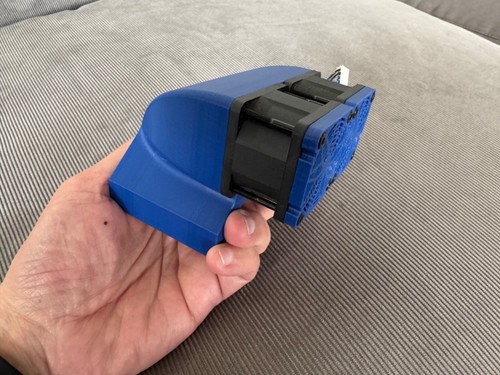 For Traxxas XRT Supercharger Fan Mount PLUS Fan Guards for 40mm fans 56mm motors - 第 11/13 張圖片