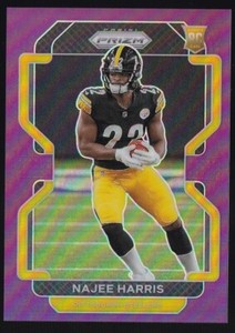 2021 Panini Prizm Rookie Purple Prizm /125 Najee Harris #343 Rookie RC