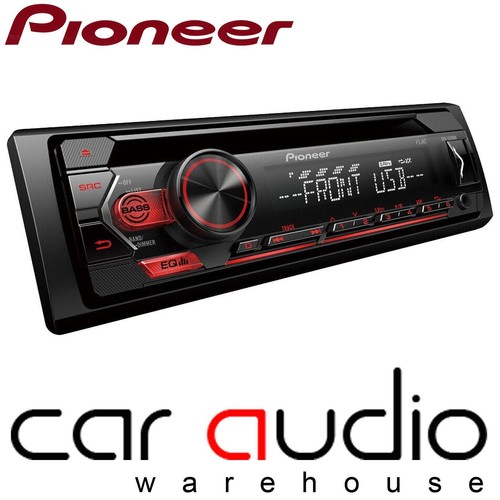 Pioneer MVH-S120UBA Deckless Mechless USB AUX RCA Amber Car Stereo Radio Player - Picture 2 of 6
