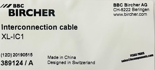 Bircher XL-IC1 Zwischenanschlusskabel 1m - 389124 - Bild 3 von 3