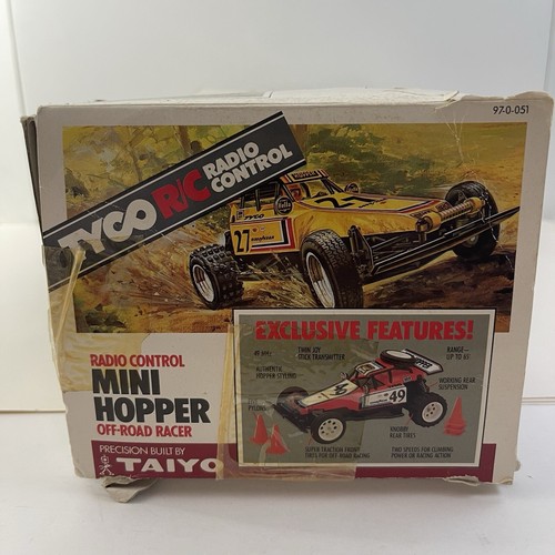 Vintage 1987 Tyco Mini Hopper Goodyear Model #2315-27 Complete With Box HTF Rare - Picture 16 of 20